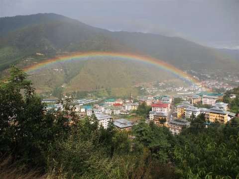 Thimphu rainbow